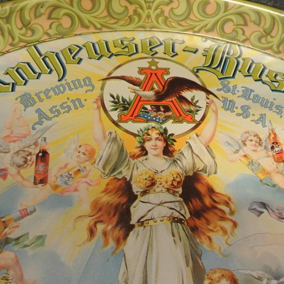 Anheuser Busch Serving Trays - Lot of 3 - Picture 2 of 6